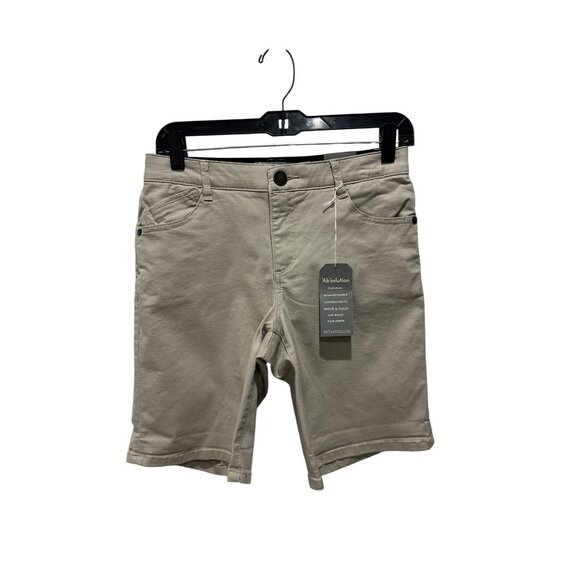 WIT & WISDOM Women Khaki "Ab" Solution Shorts 4 - Picture 2 of 6